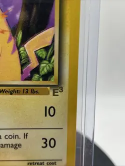 Pikachu (YELLOW CHEEKS) - 58/102 - Pokemon E3 Promo Card Excellent - Image 2
