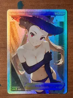 Goddess Story Serena Roxanne Nurse Joy Anime Waifu Proxy Holographic Custom Card - Image 3