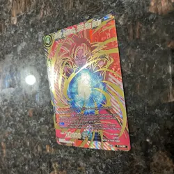 Godly Aptitude SSG Son Goku P-164 GOLD STAMP Foil Dragon Ball Super Card Game LP - Image 2