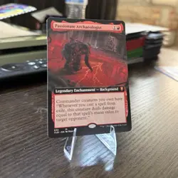 MTG Passionate Archaeologist CLB 633 Uncommon Legendary Enchantment ENG 2022 - Image 1