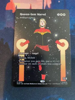 MTG Marvel Super Heroes Heaven Sent Marvel Borderless - Image 1