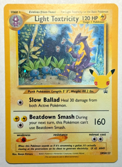 Light Toxtricity SWSH137 SWSH: Sword & Shield Promo Cards Holo - Image 1