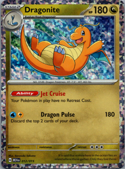 Dragonite 012/015 Holo Promo McDonald's Promos 2024 Pokemon Near Mint - Image 1