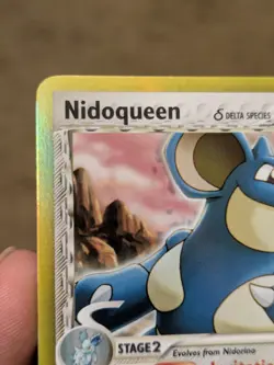 2006 Pokemon Dragon Frontiers #7 Nidoqueen (Delta Species) Holo Rare No Stamp LP - Image 3