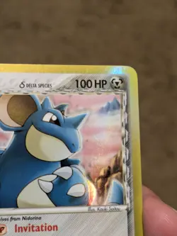 2006 Pokemon Dragon Frontiers #7 Nidoqueen (Delta Species) Holo Rare No Stamp LP - Image 4