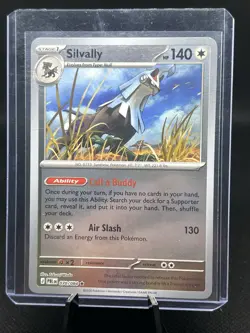 Silvally 070/084 Rare Pitch Black Pokemon Reverse Holo Near Mint - Image 1