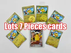 Pokemon TCG S- Chinese 7 Card Sets Captain Pikachu Ultimate Art Alt Holo Rare NM - Image 1