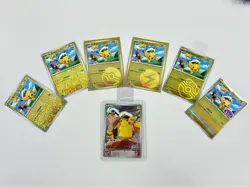 Pokemon TCG S- Chinese 7 Card Sets Captain Pikachu Ultimate Art Alt Holo Rare NM - Image 2