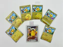 Pokemon TCG S- Chinese 7 Card Sets Captain Pikachu Ultimate Art Alt Holo Rare NM - Image 3