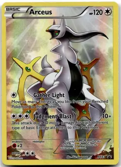 Arceus XY83 Holo Promo XY Promo Pokemon Lightly Played - Image 2
