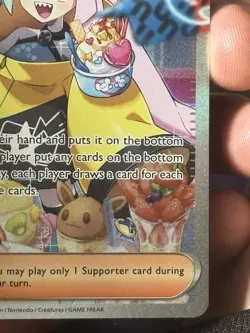 Pokemon TCG Iono 269/193 Full Art Holo Trainer NM/M - Image 4
