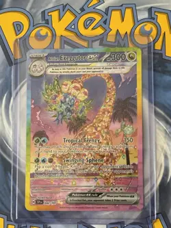 Pokemon TCG Alolan Exeggutor EX 242/191 Surging Sparks Special Illustration - Image 1