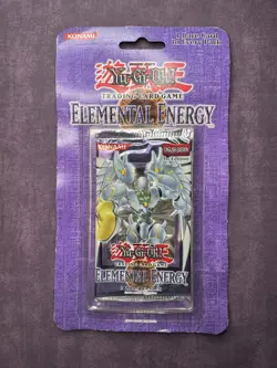 YUGIOH ELEMENTAL ENERGY BLISTER PACK 1ST EDITION SEALED ☝ - Image 1