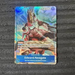 Edward Newgate (Alt Art) OP13-042 SR Carrying on His Will - ONE PIECE ENGLISH - Image 1