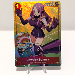 Bandai One Piece CCG Jewelry Bonney ST21-004 Character Alt Art Foil Special 3000 - Image 1