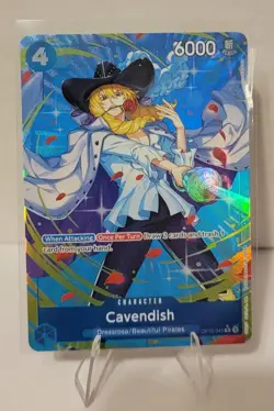 One Piece CCG Cavendish OP10 -045 Alt Art - Near Mint Ships ASAP! Royal Blood - Image 1