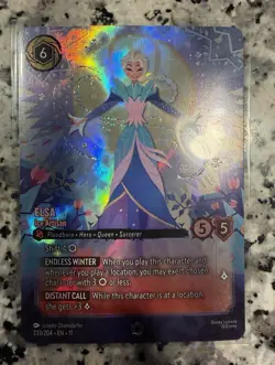 Elsa Ice Artisan Enchanted Foil 233/204 Disney Lorcana - Winterspell - Image 1
