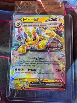 Jolteon EX 030/131 Prismatic Evolutions STAMPED Promo SEALED Pokemon 2025 - Image 1