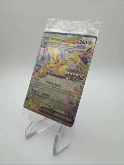 Pokemon- Jolteon ex 030/131- Prismatic Evolutions- Holo Stamped Promo Sealed - Image 3