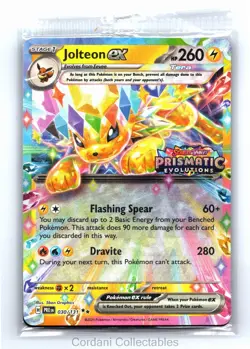 Jolteon ex 030/131 Stamped Promo Prismatic Evolutions Pokemon SEALED - Image 1