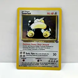 Pokemon TCG Snorlax 11/64 Jungle Holo Rare Unlimited English 90 HP - Image 1