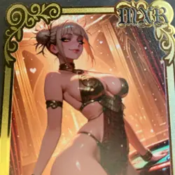 Goddess Story Gold METAL Card - Serial Number #/200! Toga Bikini Anime Girl - Image 2