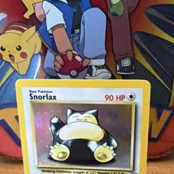 Pokemon TCG Snorlax 11/64 Jungle Holo Rare Unlimited 1999 90HP English - Image 2