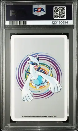 2000 POKEMON SILVER VERSION PLAYING CARDS 9 OF HEARTS #197C UMBREON PSA 10 - Image 2
