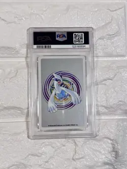 2000 POKEMON SILVER VERSION PLAYING CARDS 9 OF HEARTS #197C UMBREON PSA 10 - Image 4