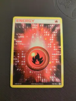 Fire Energy 102/106 Reverse Holo (WITH SWIRL) NM Pokemon Card - Image 1