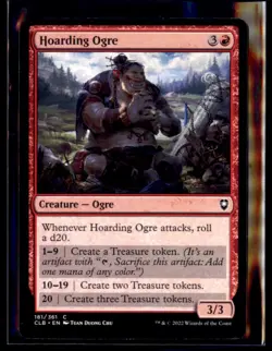 Magic: The Gathering Hoarding Ogre Battle for Baldur's Gate 5 Card Lot - Image 1