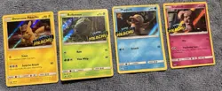 Pokemon TCG Detective Pikachu Holo Promo Lot 4 Cards SM170 SM198 SM199 SM 200 - Image 1