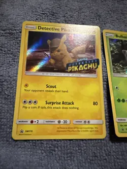 Pokemon TCG Detective Pikachu Holo Promo Lot 4 Cards SM170 SM198 SM199 SM 200 - Image 2