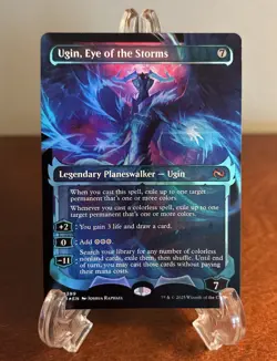 MTG Ugin, Eye of the Storms (Showcase) Tarkir: Dragonstorm Foil LP Magic - Image 1