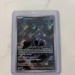 Mewtwo 052 Scarlet & Violet Promo Card Holo Illustration Rare - Image 2
