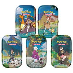 5 x Crown Zenith POKEMON TCG Sealed Mini Tin - Complete Art Set of 5 Tins - Image 1