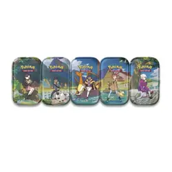 5 x Crown Zenith POKEMON TCG Sealed Mini Tin - Complete Art Set of 5 Tins - Image 2
