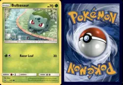 Bulbasaur 1/73 Common Shining Legends Pokemon Near Mint - Image 3