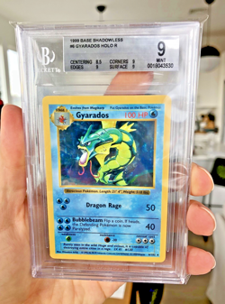 Pokemon Gyarados Holo Rare Shadowless BGS 9 Base Set 6/102 - Image 1