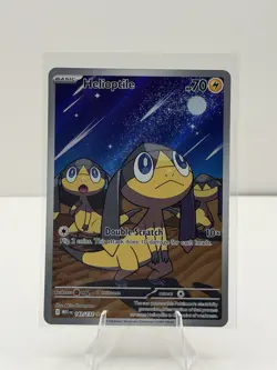 Helioptile 143/132 - Illustration Rare Mega Evolution Pokemon Holo NM - Image 1