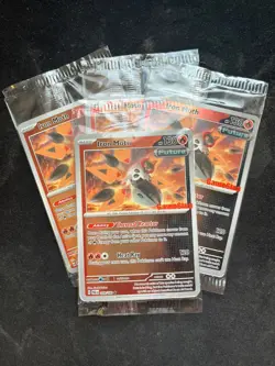 Pokemon SEALED Iron Moth 028/182 Gamestop Exclusive Promo Reverse Holofoil!! - Image 1
