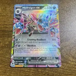 Hydreigon ex Double Rare SV08: Surging Sparks 119/191 EX Full Art Holo Eng - Image 1
