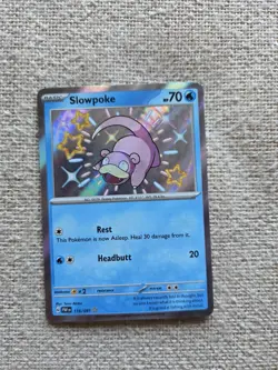 Slowpoke 116/091 Paldean Fates Baby Shiny Pokemon TCG [NM] - Image 4