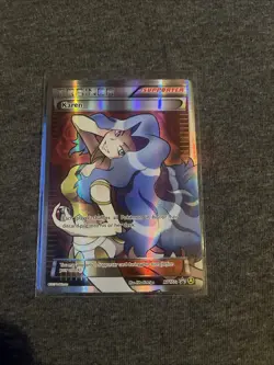 2017 POKEMON KAREN FULL ART TRAINER ULTRA RARE ALTERNATE ART PROMO XY177A - Image 1