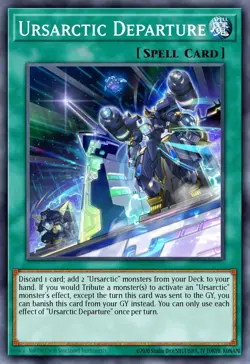 Ursarctic Departure - ANGU-EN036 Super Rare | Yu-Gi-Oh! Card - Image 1