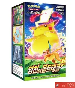 Pokemon Card Sword & Shield Astonishing Volt Tackle Booster Box Pack Korean Ver - Image 1