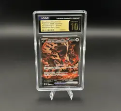 Bloodmoon Ursaluna ex 225/187 Sv8a Terastal Fest SAR Holo JP CGC Pristine 10 - Image 1