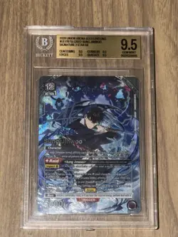 Bandai Union Arena Solo Leveling ARISE Sung Jinwoo UA07BT/SLG1-022 BGS 9.5 - Image 1