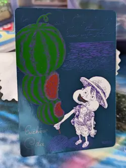 One Piece Natsucomi Metakira Watermelon Promo Card Ft Monkey F. Luffy US Seller - Image 1