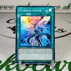 Ultimate Slayer RA02-EN070 Super Rare 1st Edition Yugioh Card Near Mint - Image 1
